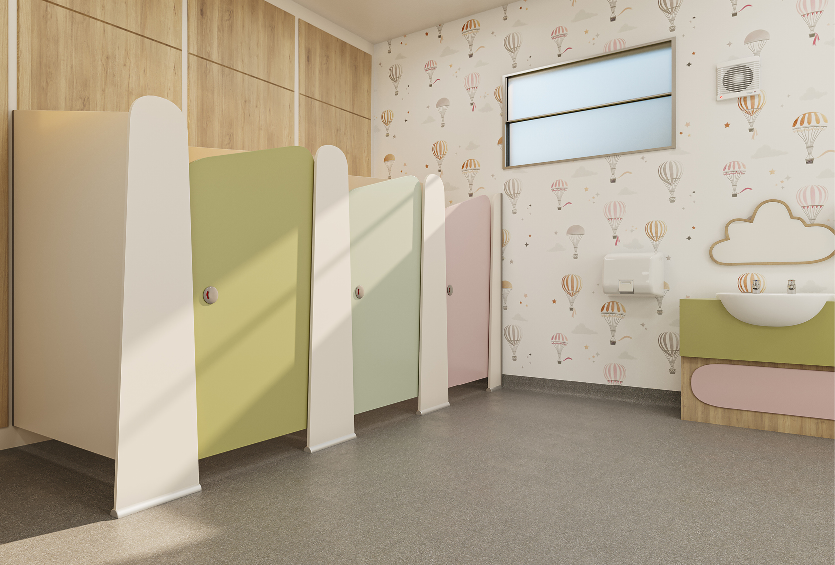 Education Washrooms | Venesta Washrooms