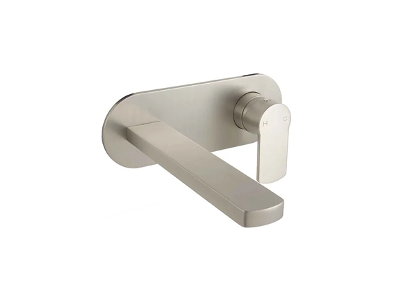 Hartley Mono Vessel Basin Mixer Tap - Brushed Nickel | Venesta Washrooms